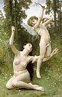 Love Takes Flight by William Bouguereau